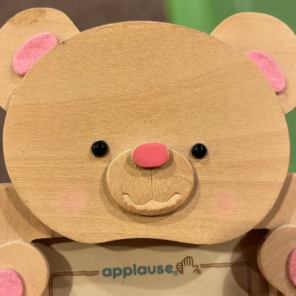 Vintage teddy bear picture frame. - Picture 3 of 5